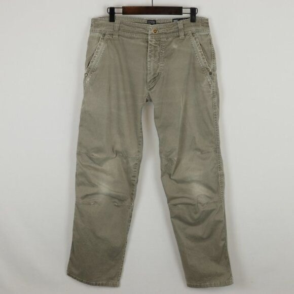 Kuhl Slackr Vintage Patina Men's 32x30 Tan Straight Leg Hiking Pants - Picture 1 of 13